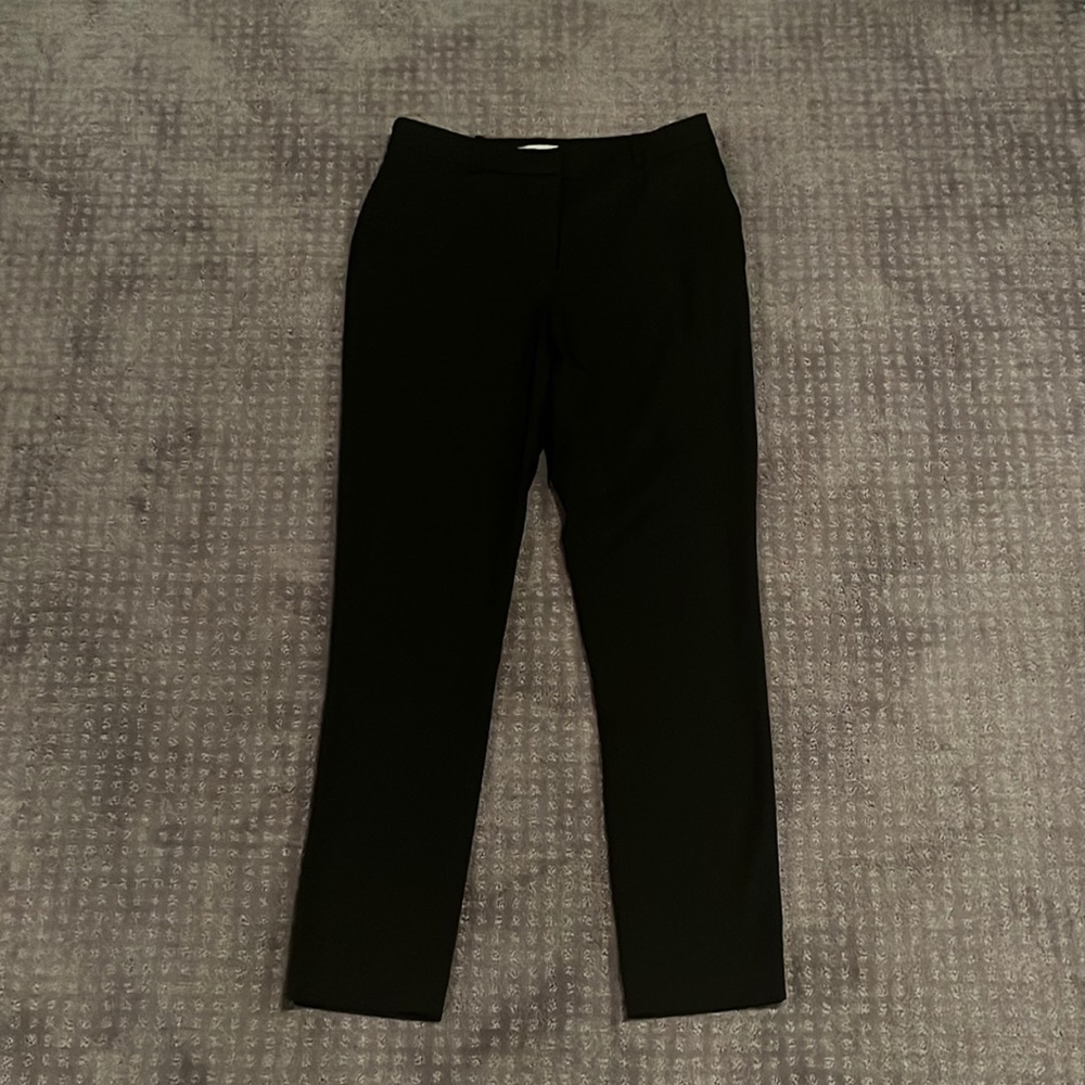 h&m black dress pants